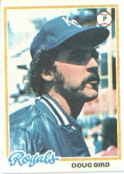 1978 Topps Baseball Cards      183     Doug Bird